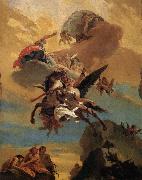 Giovanni Battista Tiepolo Perseus and andromeda oil painting on canvas